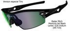 Oakley Radar Pitch Especial Tiro Jet Black-G26 Iridium (09-719)
